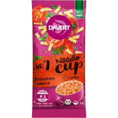 Davert Bio Noodle-Cup Tomatensauce 67 g 