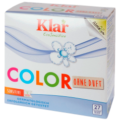 AlmaWin Klar Color Waschpulver sensitive 27 Waschladungen 