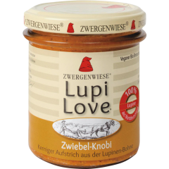 Zwergenwiese Bio Lupi Love Zwiebel-Knobi Aufstrich 165 g 