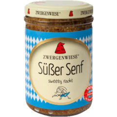 Zwergenwiese Bio süßer Senf 160 ml 