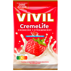 VIVIL CremeLife Erdbeere ohne Zucker 110 g 