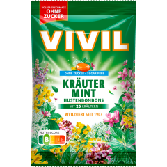 VIVIL Hustenbonbons Kräuter Mint 120 g 