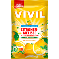 VIVIL Zitronenmelisse Multivitamin Bonbons ohne Zucker 120 g 