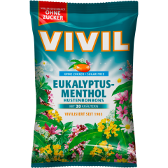 VIVIL Eukalyptus-Menthol-Hustenbonbons 120 g 