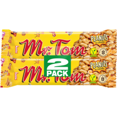 Mr.Tom Erdnussriegel - 2-Pack 2 Stück 