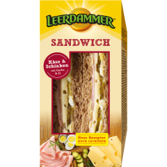 Leerdammer Sandwich Käse & Schinken 180 g 