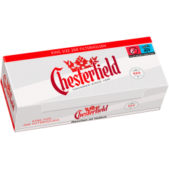 Chesterfield Red Tubes Normal Filterhülsen 200 Stück 