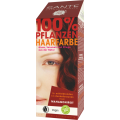 Sante 100 % Pflanzen Haarfarbe Mahagonirot 100 g 