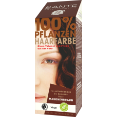 Sante 100 % Pflanzen Haarfarbe Maronenbraun 100 g 