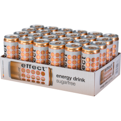 effect Energy Drink Zero 0,33 l - Tray 24 x          0.330L 