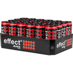 effect Black Acai Energy Drink - Tray 24 x 0,33 l 
