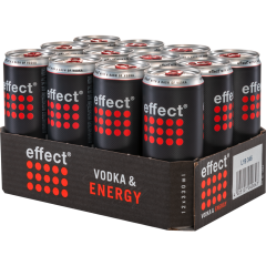 effect Vodka & Energy 10 % vol. - Tray 12 x 0,33 l 