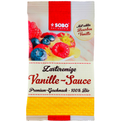 SOBO Naturkost Bio Vanille-Sauce Patisserie 55 g 