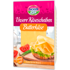 Sachsenmilch Unsere Käsescheiben Butterkäse 48 % Fett i. Tr. 200 g 