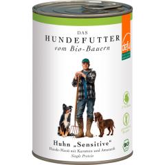 defu Bio Hundefutter Huhn "Sensitive" 410 g 