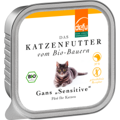 defu Bio Katzen-Nassfutter Gans "Sensitive" 100 g 