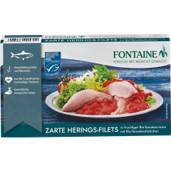 Fontaine MSC Zarte Heringsfilets in fruchtiger Bio-Tomatencreme 200 g 