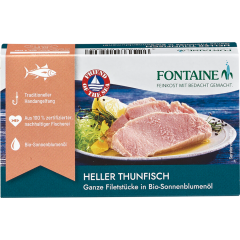 Fontaine MSC Heller Thunfisch in Bio-Sonnenblumenöl 120 g 