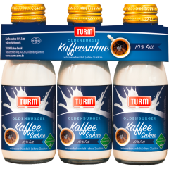 TURM Oldenburger Kaffee Sahne 10 % VLOG 3 x 100 g 
