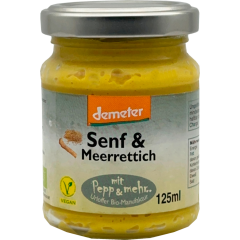 Erhardt Senf & Meerrettich 125 ml 