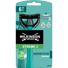 Wilkinson Xtreme 3 Sensitive Einwegrasierer 4 + 2 gratis Einwegrasierer 