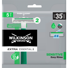 Wilkinson Extra 2 Essential Sensitive Herren Einwegrasierer 5 Stück 