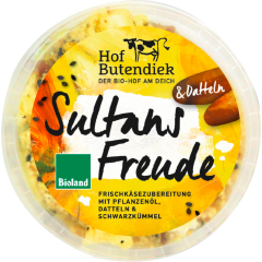 Hof Butendiek Bio Sultans Freude mit Datteln 48 % Fett i. Tr. 150 g 