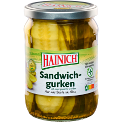 Hainich Sandwich-Gurken 530 g 