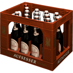 Aufsesser Brauerei Dunkel - Kiste 16 x 0,5 l 