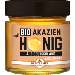 Breitsamer Honig Bio Akazienhonig aus Deutschland 315 g 
