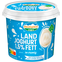Weideglück Landjoghurt mild 1,5 % Fett 1 kg 