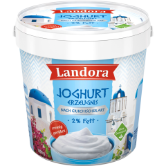 Landora Joghurt Erzeugnis nach griechischer Art 2 % Fett 1 kg 