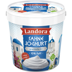 Landora Sahnejoghurt griechische Art 10 % Fett 1 kg 