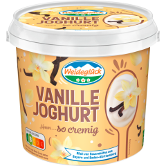 Weideglück Joghurt mild Vanille 3,5 % Fett 1 kg 