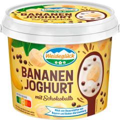 Weideglück Bananen Joghurt mit Schokoballs 800 g 