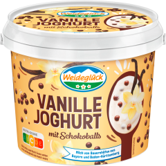 Weideglück Vanille Joghurt mit Schokoballs 800 g 
