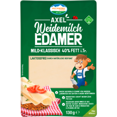 Milchwerke Schwaben Axel Weidemilch Edamer in Scheiben 40 % Fett i. Tr. 130 g 