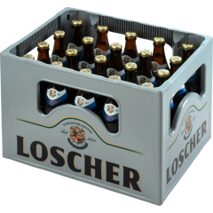 Loscher Hell Vollbier - Kiste 20 x 0,5 l 