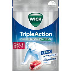 Wick TripleAction ohne Zucker 72 g 