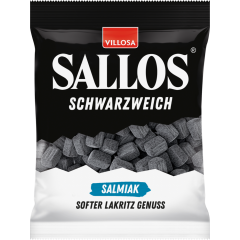 Villosa Sallos Schwarzweich Salmiak 200 g 