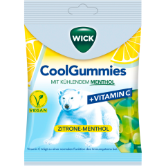 Wick Cool Gummies Zitrone-Menthol 90 g 