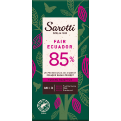 Sarotti Fair Ecuador 85 % 100 g 