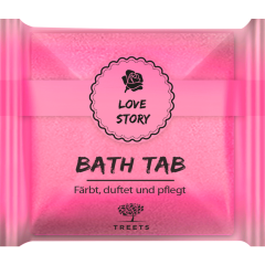 Treets Badetab Love Story pink/lila 14 g 
