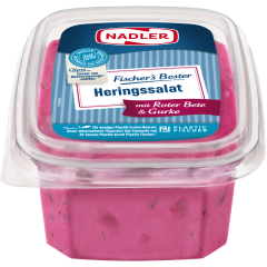 NADLER Fischer's Bester Heringssalat mit roter Bete & Gurke 200 g 