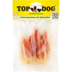 Top Dog Kaninchenohren mit Hühnerfilet 70 g 