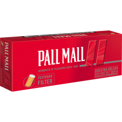 Pall Mall Red XTRA Hülsen 200 Stück 