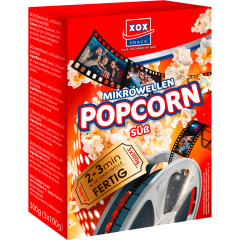 xox Mikrowellen Popcorn süß 300 g 