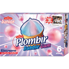 DOVGAN Plombir Bubble Gum 6 x 120 ml 