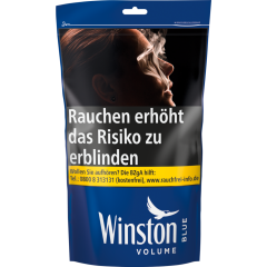 Winston Volume Tobacco Blue Zip Bag 110 g 
