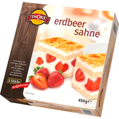 THOKS Erdbeer-Sahne-Schnitte 450 g 